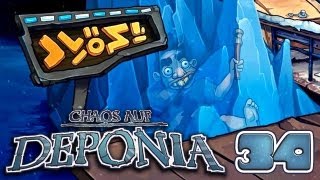 Lets Play Chaos auf Deponia 034 Deutsch HD  Polare Pilger amp Peinliche Pannen [upl. by Aleece992]