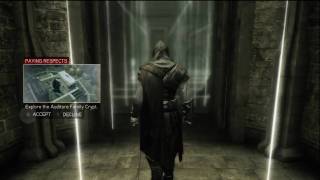 Assassins Creed 2  Tomb Guide Auditore Family Crypt [upl. by Anurb]