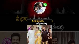 నీ భార్య మాటలు విన్నీ నాకే ద్రోహం చేశావు Manchu Manoj Vs Mohan Babu  Mohan Babu Audio Leak  AC [upl. by Juna]