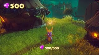 Spyro Reignited Trilogy Tree Tops Hidden Area [upl. by Qirat598]