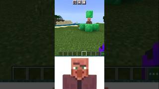 Minecraft villager meme minecraft funny shortsfeed [upl. by Haim]