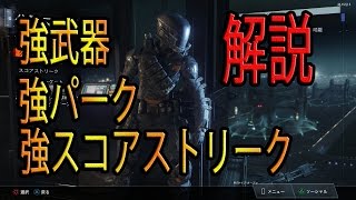 【BO3実況】強武器 強パーク 強スコアストリークについてバンドエードが解説！ [upl. by Stratton]