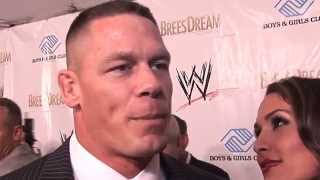 John Cena amp Nikki Bella Interview On WrestleMania 30 Daniel Bryan and Bray Wyatt [upl. by Anohs]