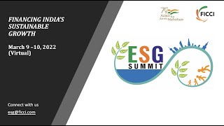 ESG Summit  Financing India’s sustainable growth Day1 [upl. by Erminia266]