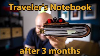 Travelers Notebook  90 Day Review  Setup amp Aging [upl. by Emilie595]