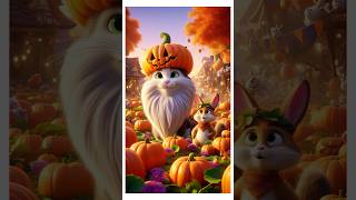 Halloween Cat🙀cat cuteanimal kitten shorts catlover story cutecat cute funny ai cartoon [upl. by Spence]