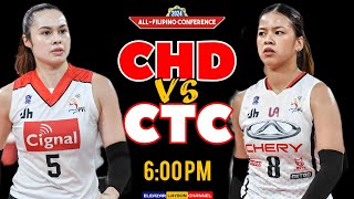 CIGNAL HD vs CHERY TIGGO  LIVE SCORES and COMMENTARY  ALLFILIPINO CONFERENCE 2024 [upl. by Calise720]