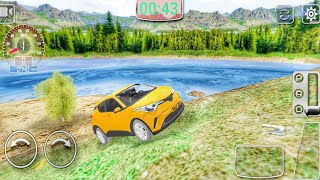 Yellow Rally Car Challenge in 4x4 OffRoad Rally 8  Android Gameplay [upl. by Oiceladni]