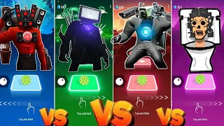 Speaker man VS Tv man Titan VS Cameraman VS Skibidi skeleton [upl. by Roxine264]