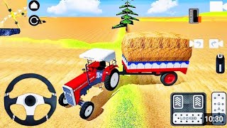 Massey Ferguson Tractor Driving 2  Indian Tractor Simulator Game  Android Gameplay [upl. by Morell]