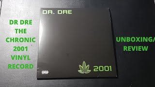 Dr Dre The Chronic 2001 Vinyl Record Review dr dre vinyl records [upl. by Qahsi]