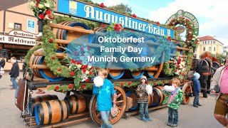 Oktoberfest Family Day in Munich Germany [upl. by Aika]