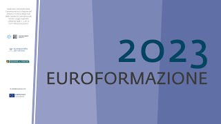 CORSO DI EUROFORMAZIONE 2023  Modulo 1  giornata 1 [upl. by Yraht856]