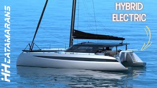 NEW Hybrid Electric HH52 Catamaran Sneak Peek [upl. by Krahmer]