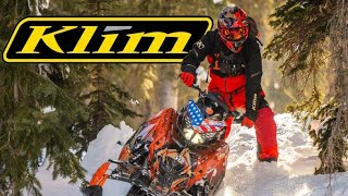 2023 Klim SNOWMOBILE Gear Overview  PowerCross Jacket  F5 KOROYD Helmet [upl. by Kyd]