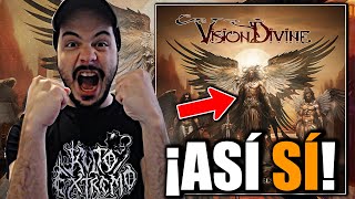 VISION DIVINE  Blood and Angels Tears  ¡GRAN POWER METAL Album Review [upl. by Winchester]