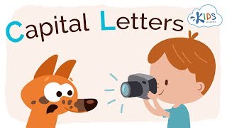 Capital Letters for Kids  Grammar for 1st Grade  Kids Academy [upl. by Risay]