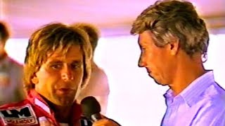 Formel 1 Hockenheim 1982 Manfred Winkelhock Interview Karl Senne ZDF [upl. by Matronna368]