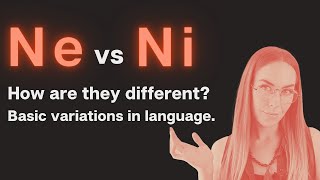 Ne vs Ni  Differences in Language of Extroverted and Introverted Intuition [upl. by Akimrej49]