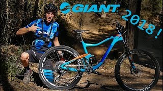 Giant Trance Advanced 1 2018  Test ride amp Review [upl. by Barnabe]