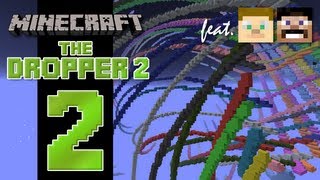 Minecraft  The Dropper 2  EP02  Feat Guude and Baj [upl. by Eveline]