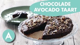 De chocoladeavocadotaart van Pascale Naessens  ANGELO  Recept 9 [upl. by Oilisab]