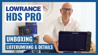 Unboxing Lowrance HDS PRO Serie  mit Echolotexperten Thomas Schlageter Echolotzentrumde [upl. by Liew]