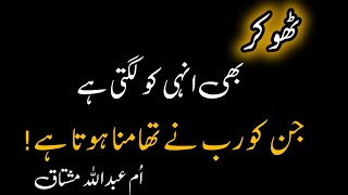 Islamic Motivational Quotes About life in Urdu By Umme Abdullah Mushtaq [upl. by Reve]