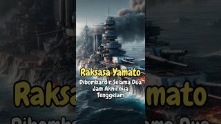 Raksasa Yamato Kebanggaan Jepang Yang Karam shorts [upl. by Keese]