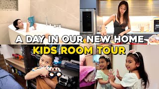 A DAY IN OUR NEW HOME  KIDS ROOM TOUR  ZEINAB HARAKE [upl. by Llennol]