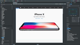 Creating Apples Website in Bootstrap Studio 4 Tutorial [upl. by Livvie]