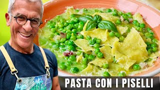 PASTA E PISELLI BUONISSIMA 😋 non la solita pasta RICETTA VELOCE di Chef Max Mariola [upl. by Aciretnahs]