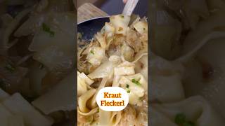 kraut Fleckerl 🇦🇹❤️ rezept in den Kommentaren einfacherezepte rezepte essen kochen bayern [upl. by Sammie]