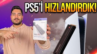 Samsung 980 PRO inceleme  PlayStation 5e SSD taktık [upl. by Anrapa]