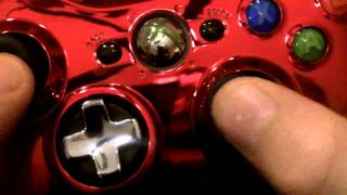 Xbox 360 Chrome Controller Review [upl. by Aicilaf]