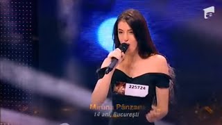 Nicoleta Nuca  ”Nu sunt” Vezi aici cum cântă Miruna Pânzaru la X Factor [upl. by Ogata]