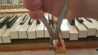 How to Fix Sluggish Piano Keys [upl. by Nniuqal]