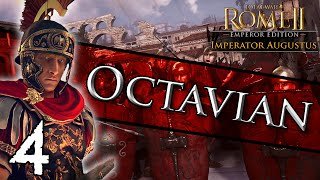 Total War Rome II  Imperator Augustus Octavian Campaign 4  Southern Retribution [upl. by Zednanref121]