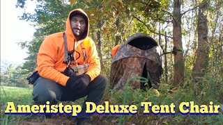 Ameristep Deluxe tent chair blind  KOAM Outdoors Reviews [upl. by Augusto]