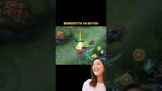 Benedetta vs suyou explane shorts mlbb mobilelegends mlbbcreatorcamp [upl. by Ahsinuq]