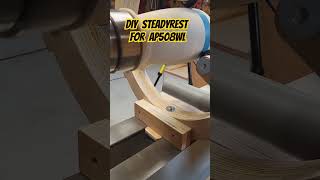 DIY Steadyrest woodworking woodturning latheprojects woodturninglathe [upl. by Adnamahs538]