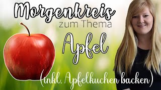 Online Kita MORGENKREIS zum Thema Apfel [upl. by Iarised]