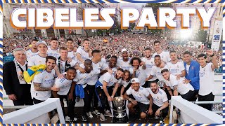 Real Madrid’s CIBELES PARTY  LaLiga CHAMPIONS [upl. by Metsky]