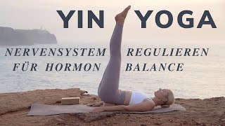 35 Min Yin Yoga  Nervensystem regulieren amp Stress abbauen für deine Hormonbalance [upl. by Chara]