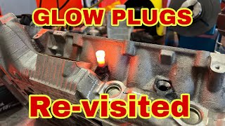 OM606 STUCK Glow Plugs ReVisited How To get them out [upl. by Lacefield]