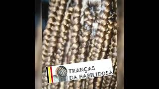 african braidstranças africanas com postiço de cor clara [upl. by Adikram]