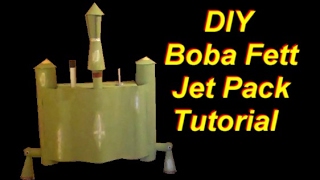 Cheap and Easy DIY Boba Fett Jet Pack Tutorial [upl. by Gertie96]