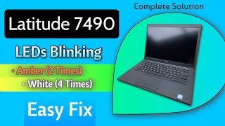 How To Fix Dell Latitude 7490 Laptop No Display Issue [upl. by Eenyaj818]