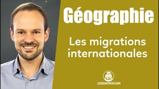 Les migrations internationales  Géographie  Seconde  Les Bons Profs [upl. by Aerdnaxela192]