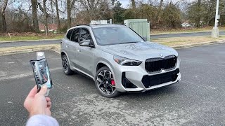 2024 BMW X1 M35i Start Up Exhaust Test Drive Walkaround POV and Review [upl. by Cela]